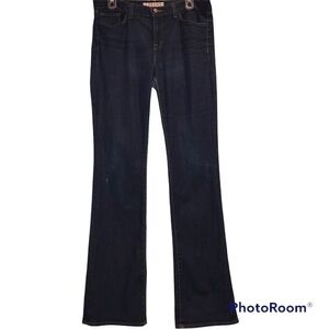 J Brand Bootcut Jeans Ink Dark Wash Mid Rise Stretch Woman’s 31 Style 3818C012